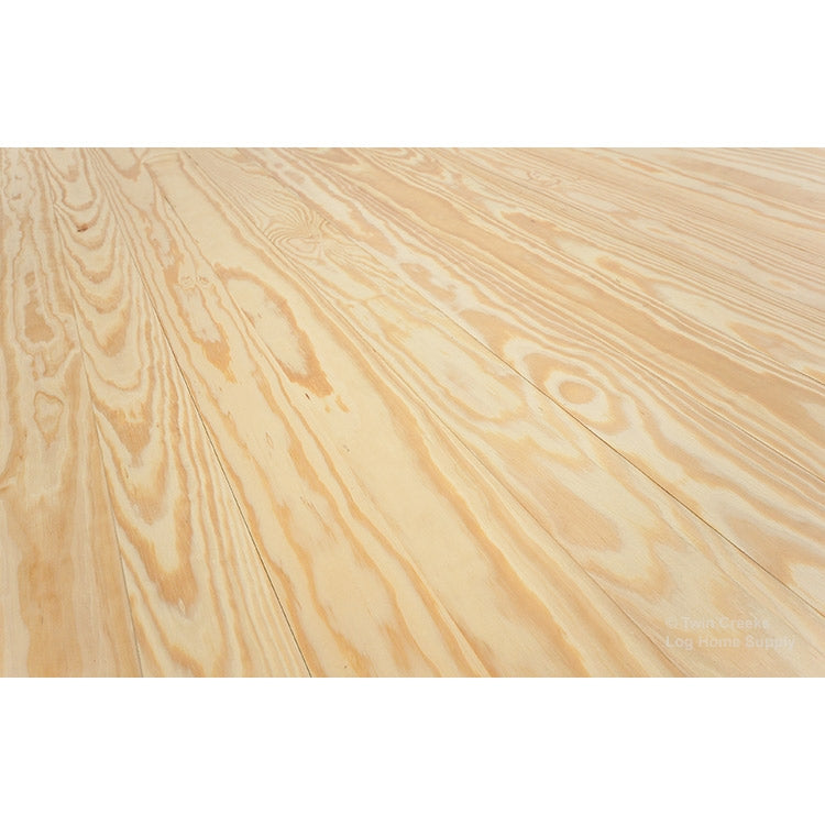 1x4 Southern Yellow Pine T&G Flooring - C Grade (Installed)