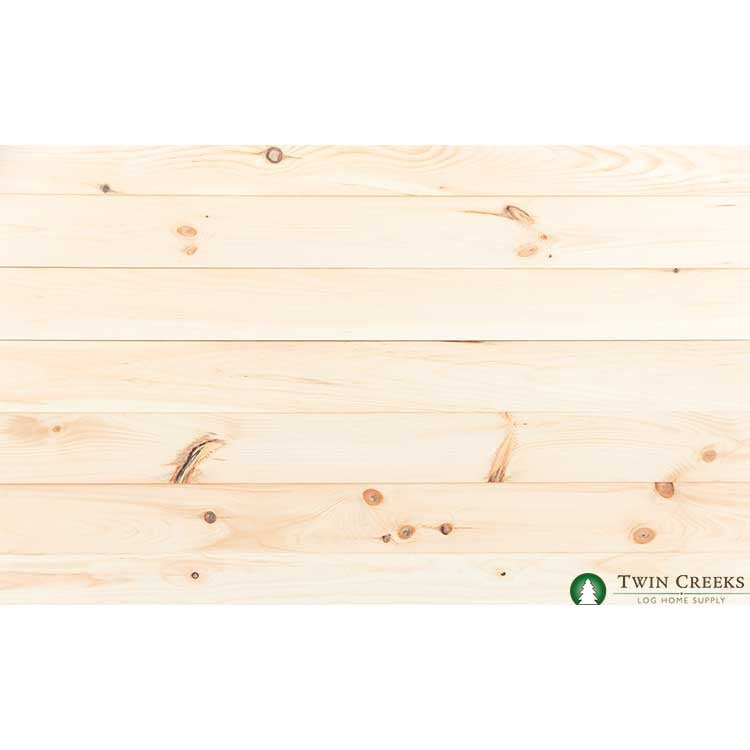 1x8 White Pine Shiplap Siding - Wall Photo