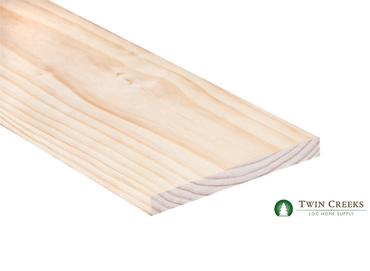 Radiata Pine S4S - 1x8" Profile