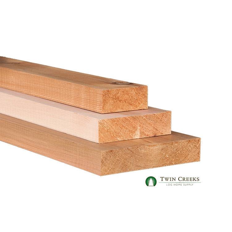 Western Red Cedar Trim (2x4, 2x6, 2x8)