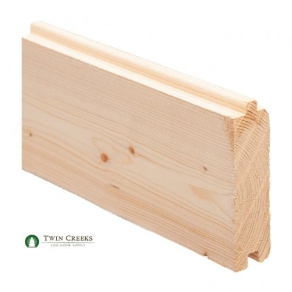 2x6 Douglas Fir Tongue & Groove Decking - Square Edge Face