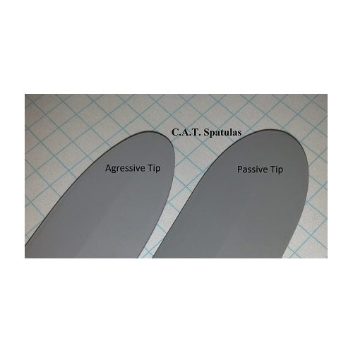 4 Piece Albion C.A.T. Spatula Kit - Tip Comparison