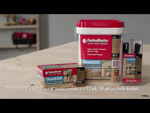 FastenMaster HeadLOK Heavy Duty Flathead Fastener