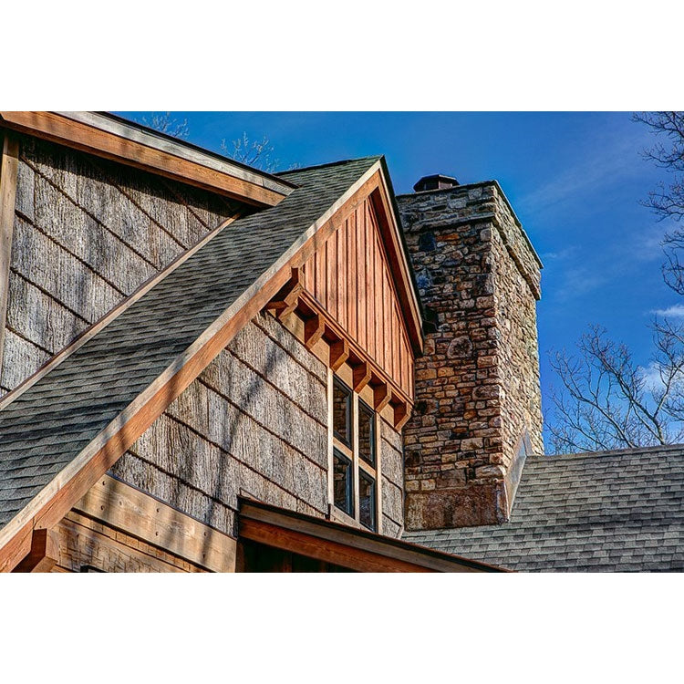 Poplar Bark Gable Accents