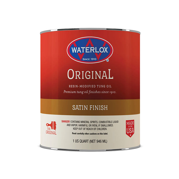 Waterlox Original Satin Finish - 1 Quart Pail